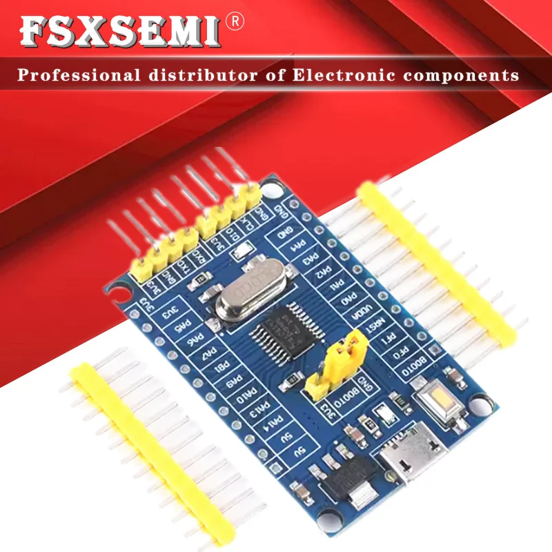 48 MHz STM32F030F4P6 Small Systems Development Board CORTEX-M0 Core 32bit Mini System Development Panels
48 MHz STM32F030F4P6 Small Systems Development Board CORTEX-M0 Core 32bit Mini System Development Panels