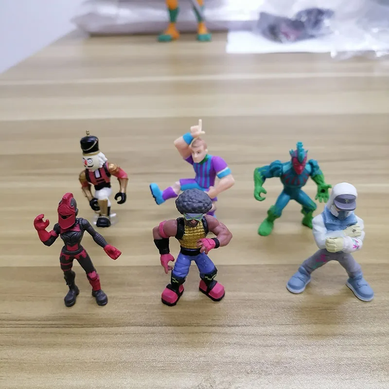 EPICGames Fortnites Toys Fortniting Soldier Mini Figure Harvesting Tools Peely Skull Trooper Fishstick Blackheart Boys Gift
EPICGames Fortnites Toys Fortniting Soldier Mini Figure Harvesting Tools Peely Skull Trooper Fishstick Blackheart Boys Gift
