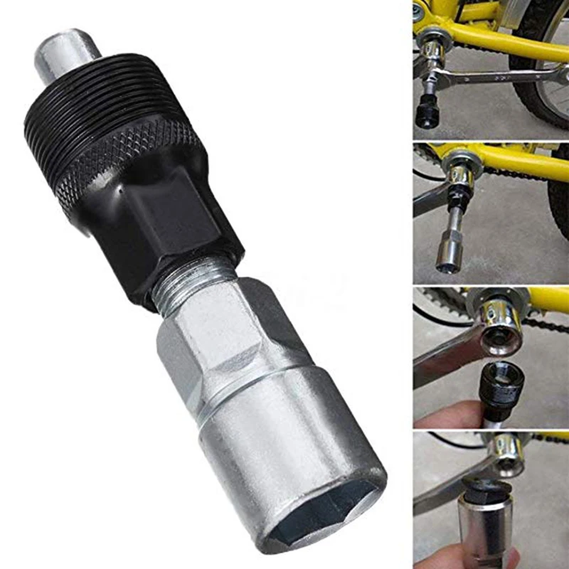 Practical MTB Bicycle Bikes Crank Wheel Extractor Bottom Bracket Cycling Crankset Pedal Remover Repair Tool Silver
Practical MTB Bicycle Bikes Crank Wheel Extractor Bottom Bracket Cycling Crankset Pedal Remover Repair Tool Silver