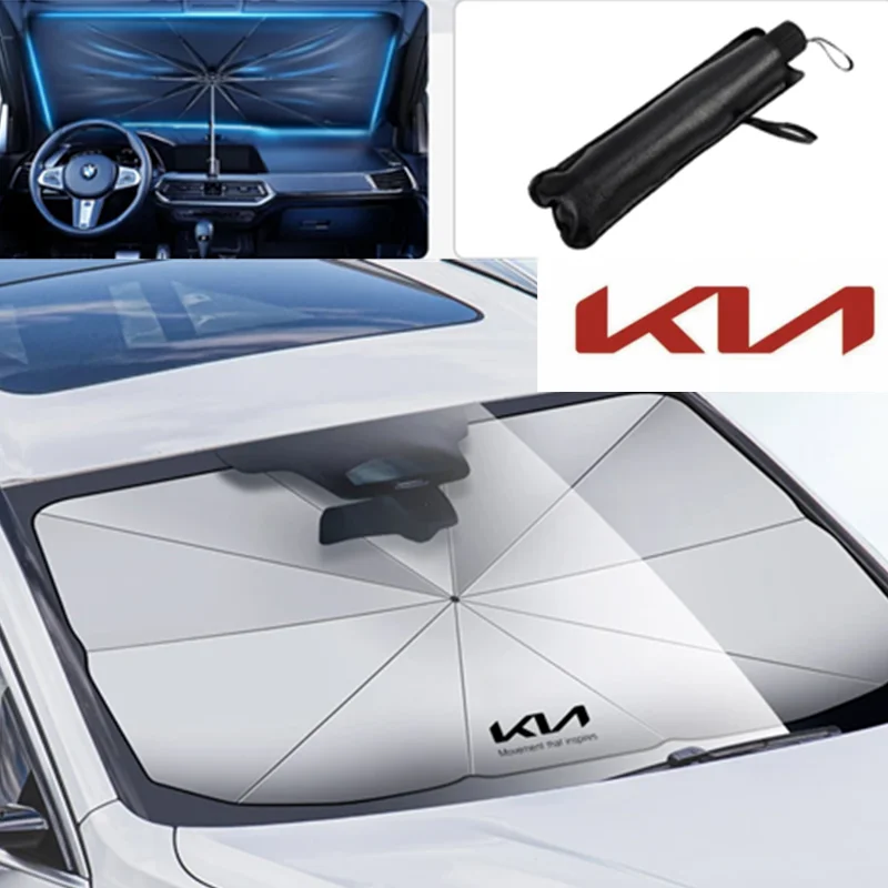 Automobile windshield sunshade heat insulation and ultraviolet-proof shading cloth Kia EV6 Soul Seltos K53 Sportage Ceed Rio
Automobile windshield sunshade heat insulation and ultraviolet-proof shading cloth Kia EV6 Soul Seltos K53 Sportage Ceed Rio