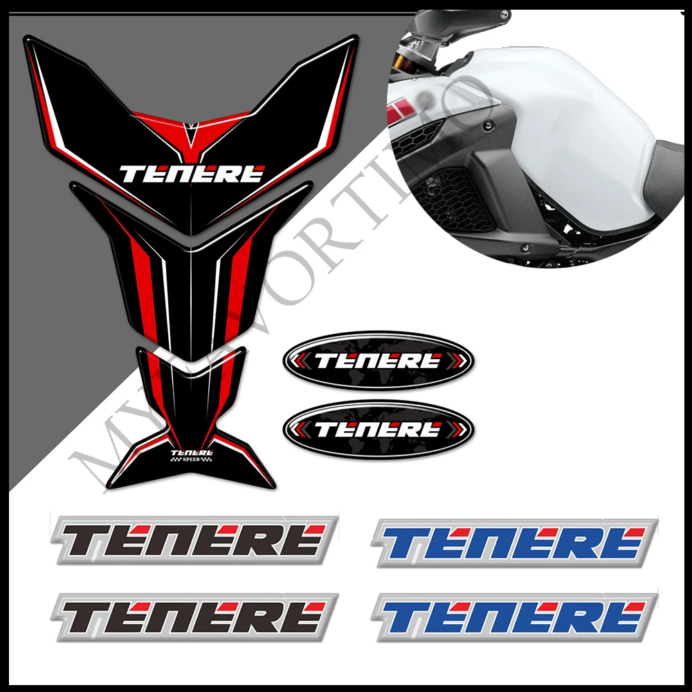 

For YAMAHA Adventure TOURING TENERE 700 1200 XT SUPER XT1200Z XT660Z XT 660 Z 1200XT Tank Pad Protector Decorative Stickers