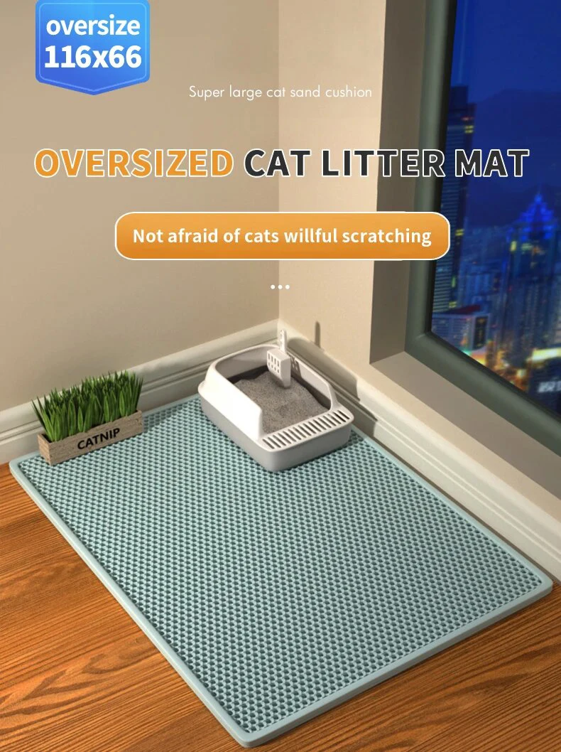 cat litter mat large litter box anti-splash mat oversize double-layer filter anti-out leakage control sand mat pet cat supplies
cat litter mat large litter box anti-splash mat oversize double-layer filter anti-out leakage control sand mat pet cat supplies