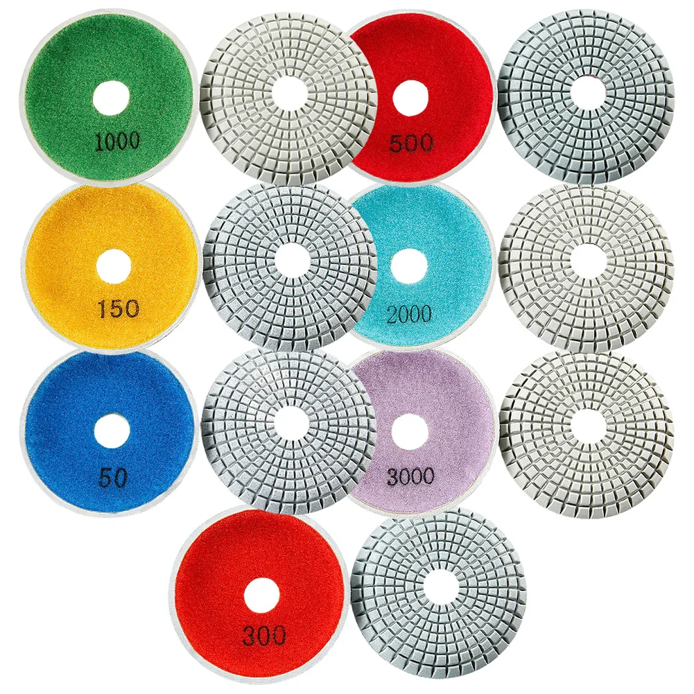 1pc 4'' Diamond Polishing Pad Sanding Disc Curved Wet Grinding Wheel 50-3000grit For Granite Marble Buffing Cleaning Grinder
1pc 4'' Diamond Polishing Pad Sanding Disc Curved Wet Grinding Wheel 50-3000grit For Granite Marble Buffing Cleaning Grinder