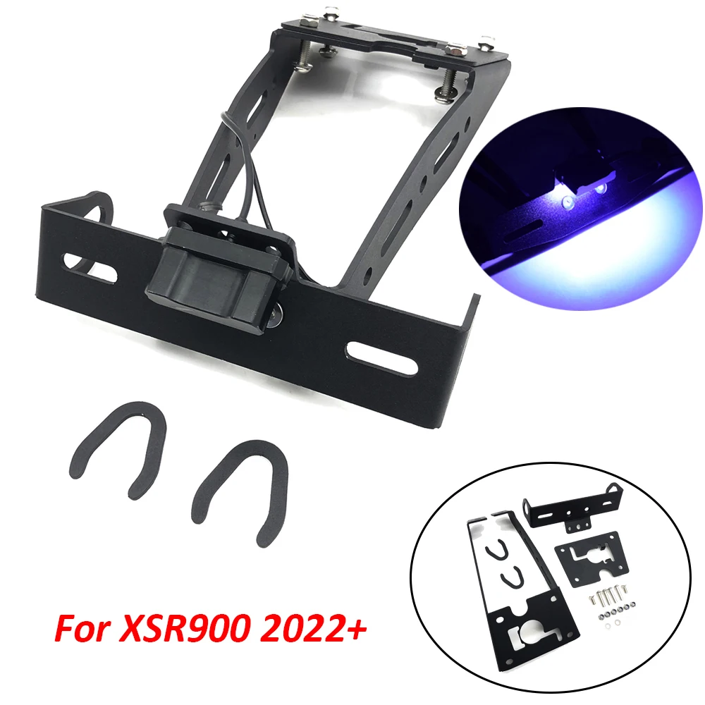 Motorcycle Rear License Plate Holder Frame Bracket with LED Tidy Tail Light For Yamaha XSR900 XSR 900 2022+
Motorcycle Rear License Plate Holder Frame Bracket with LED Tidy Tail Light For Yamaha XSR900 XSR 900 2022+
