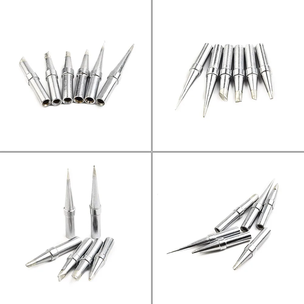 6Pcs/Set Soldering Iron Tips Set Replacement ET Soldering Iron Tips For Weller WE1010NA WESD51 WES50/51 Electric Welding Tip
6Pcs/Set Soldering Iron Tips Set Replacement ET Soldering Iron Tips For Weller WE1010NA WESD51 WES50/51 Electric Welding Tip
