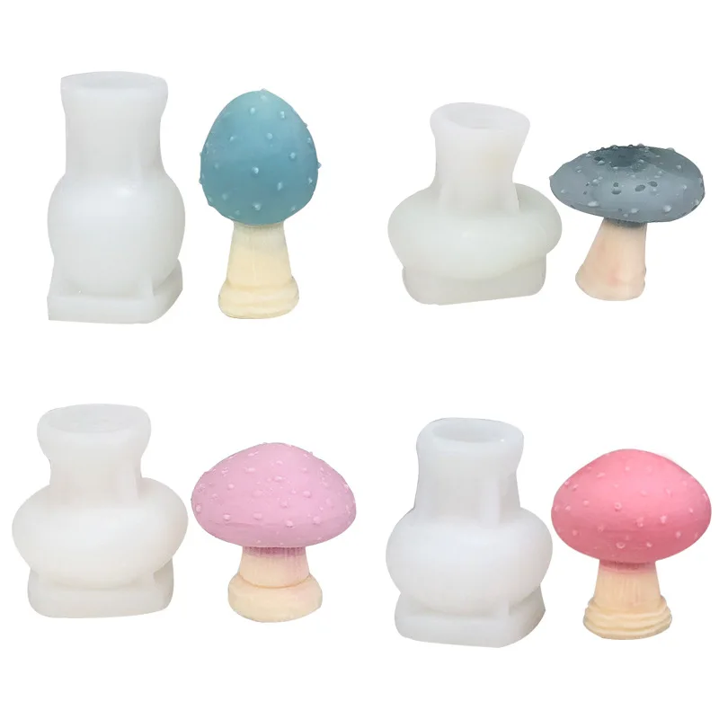 3D Cute Mushroom Silicone Mold for DIY Chocolate Candy Cake Decoration Ornaments Plaster Fondant Mould Kitchenware Baking Tool
3D Cute Mushroom Silicone Mold for DIY Chocolate Candy Cake Decoration Ornaments Plaster Fondant Mould Kitchenware Baking Tool