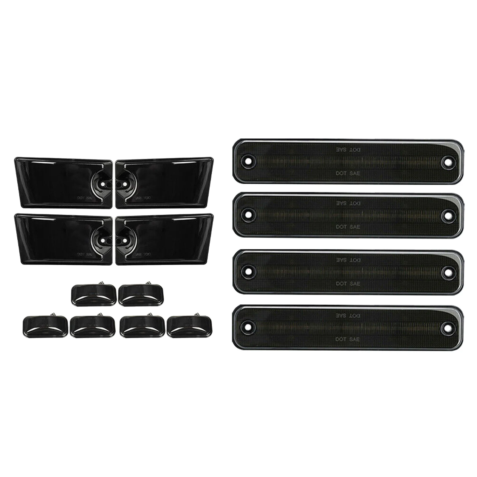 Turn Signal Led Cab Roof Marker Running Lights Combo Kit Black Lens Yellow& Red For 2003-2009 Hummer H2
Turn Signal Led Cab Roof Marker Running Lights Combo Kit Black Lens Yellow& Red For 2003-2009 Hummer H2