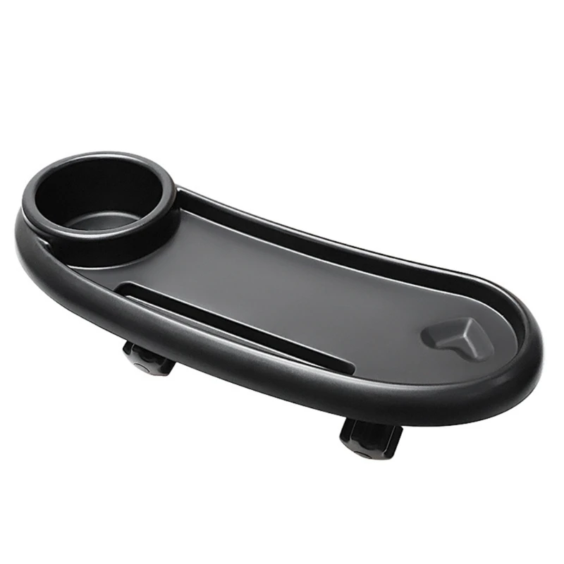 

Upgraded Cup & Tray Holder for Stroller Baby Stroller Tray Suitable for Most Strollers for Baby Self-feeding