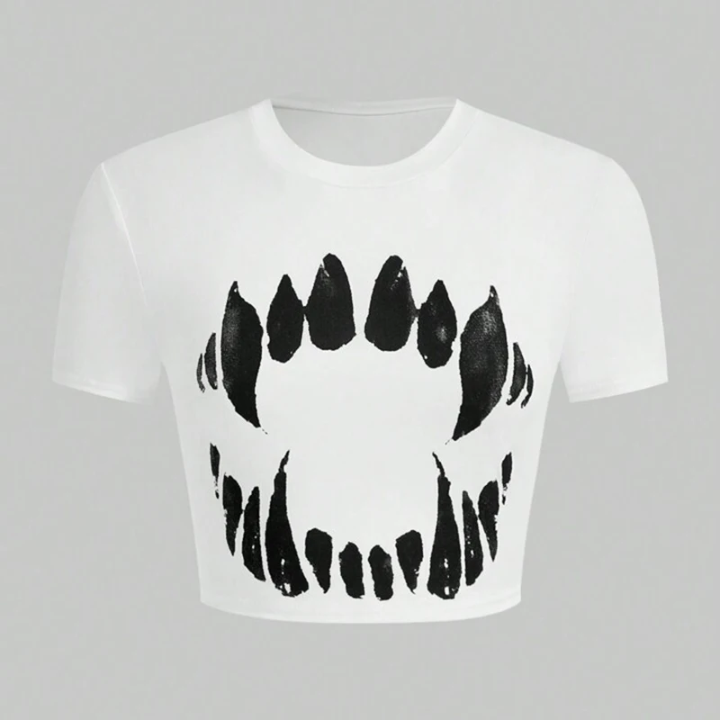 2024 Aesthetics Streetwear Women's Tee Summer Casual Gothic 90s Vintage Grunge Letter Short Sleeve T-Shirt Y2k Crop Top traf
2024 Aesthetics Streetwear Women's Tee Summer Casual Gothic 90s Vintage Grunge Letter Short Sleeve T-Shirt Y2k Crop Top traf