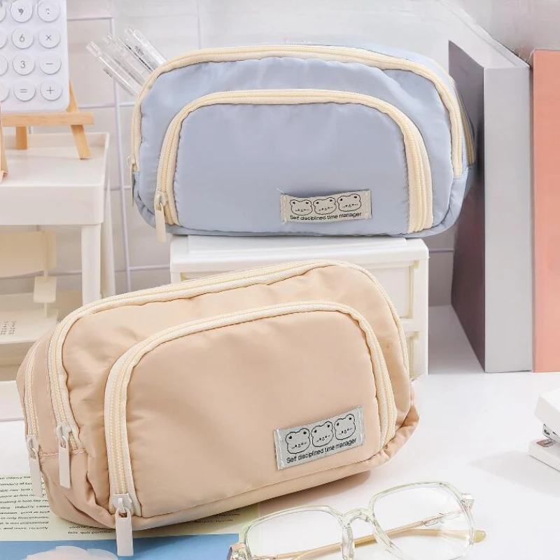 Ins Style Large Capacity Aesthetic Pencil Bag Zipper Pencil Pouch School Cases Stationery Holder Bag Girl School Supplies
Ins Style Large Capacity Aesthetic Pencil Bag Zipper Pencil Pouch School Cases Stationery Holder Bag Girl School Supplies