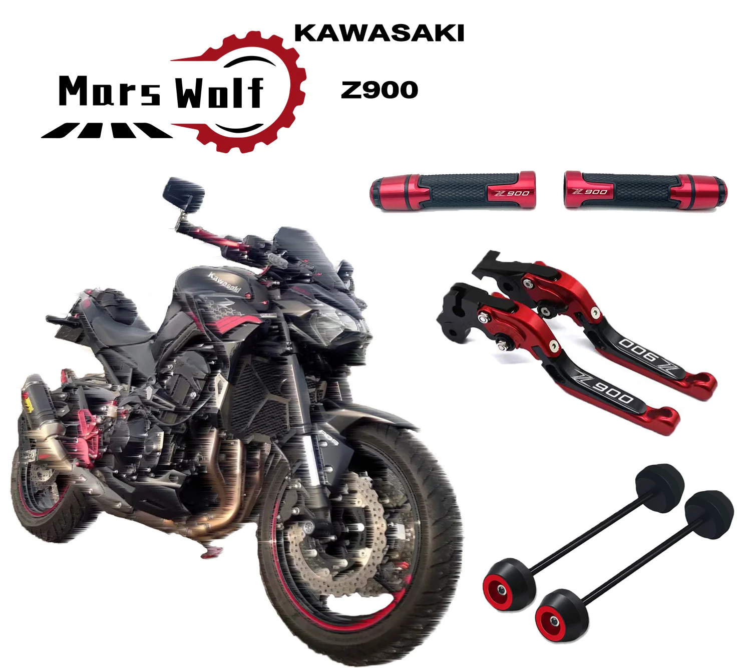For kawasaki z900 Z900 Wheel Crash Sliders Falling Protection Cap Handlebar Grips aluminum Rubber Folding Extendable Handle Brak
For kawasaki z900 Z900 Wheel Crash Sliders Falling Protection Cap Handlebar Grips aluminum Rubber Folding Extendable Handle Brak