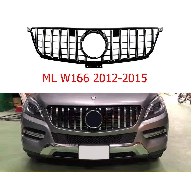 Car Styling Middle Grille for Mercedes-Benz ML Class W166 2012-2015 ABS Plastic Diamond GT Auto Front Bumper Center Grille
Car Styling Middle Grille for Mercedes-Benz ML Class W166 2012-2015 ABS Plastic Diamond GT Auto Front Bumper Center Grille