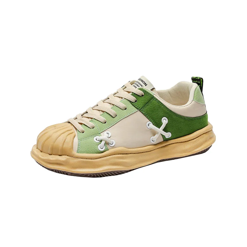 OVXUAN Melted Bottom Low Sneaker Men Luxury Deisnger Tenis Masculino Men's Bouble Cross-tied Ankle Boots Mens Casual Flat Shoes
OVXUAN Melted Bottom Low Sneaker Men Luxury Deisnger Tenis Masculino Men's Bouble Cross-tied Ankle Boots Mens Casual Flat Shoes