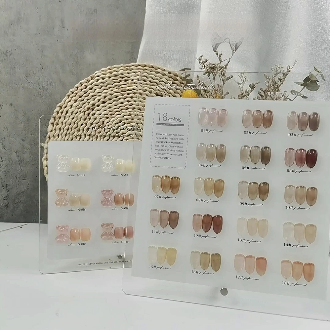 9/18 Colors Nail Art Display Board Acrylic Color Card False Nail Tips Nail Gel Polish Showing Shelf Display Stand Manicure Rack
9/18 Colors Nail Art Display Board Acrylic Color Card False Nail Tips Nail Gel Polish Showing Shelf Display Stand Manicure Rack