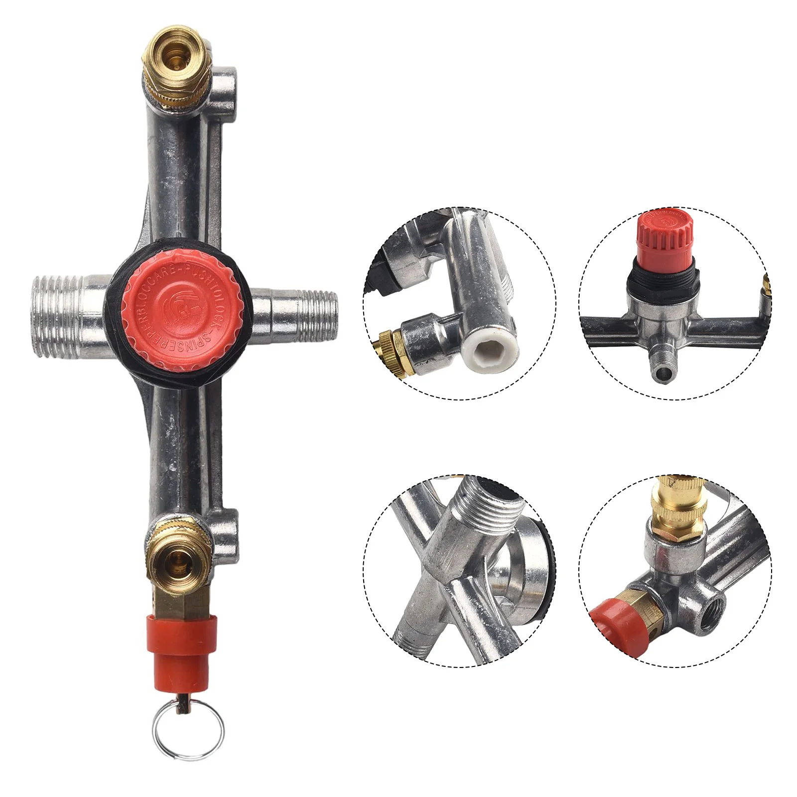 Air Compressor Switch Pump Parts Aluminum bracket For Piston Push-pull valves Regulator Safety Workshop Useful
Air Compressor Switch Pump Parts Aluminum bracket For Piston Push-pull valves Regulator Safety Workshop Useful