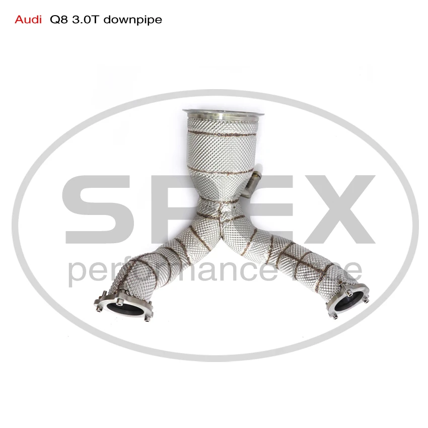 Spex Header Stainless Steel Downpipe for Audi Q8 3.0T 2018UP Catalyzed Convert Engine Test Performance Exhaust Car Accessories
Spex Header Stainless Steel Downpipe for Audi Q8 3.0T 2018UP Catalyzed Convert Engine Test Performance Exhaust Car Accessories