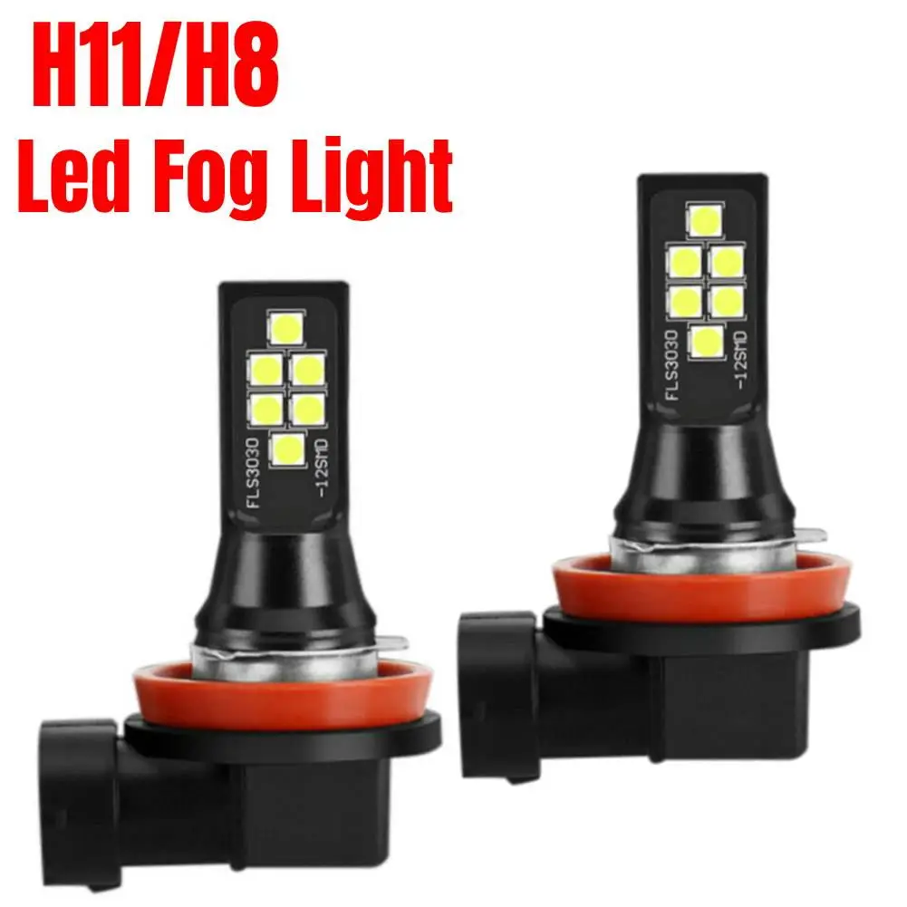2PCS Car LED Headlight H8 H11 Led Bulb 2800LM Super Bright Car Driving Light 6000K White Fog Lamp Car Modified Light Auto Parts
2PCS Car LED Headlight H8 H11 Led Bulb 2800LM Super Bright Car Driving Light 6000K White Fog Lamp Car Modified Light Auto Parts