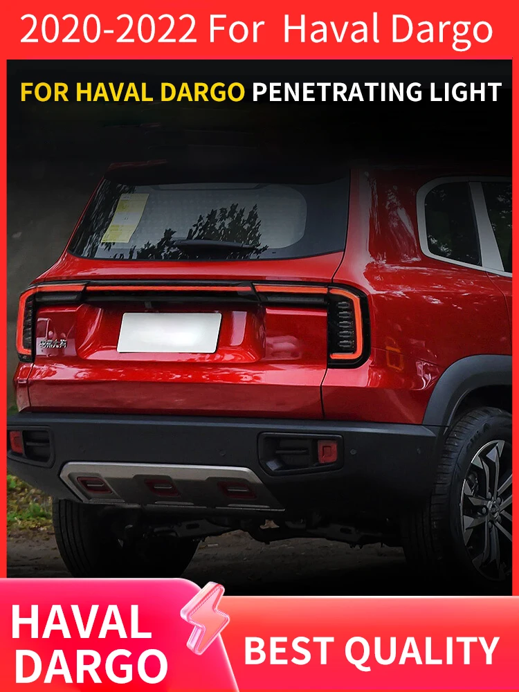 Стайлинг автомобиля FT, задние фонари для Haval Dargo 2020-2022, задний фонарь заднего хода, дневные ходовые огни, динамический сигнал поворота, стоп-сигнал 
Стайлинг автомобиля FT, задние фонари для Haval Dargo 2020-2022, задний фонарь заднего хода, дневные ходовые огни, динамический сигнал поворота, стоп-сигнал