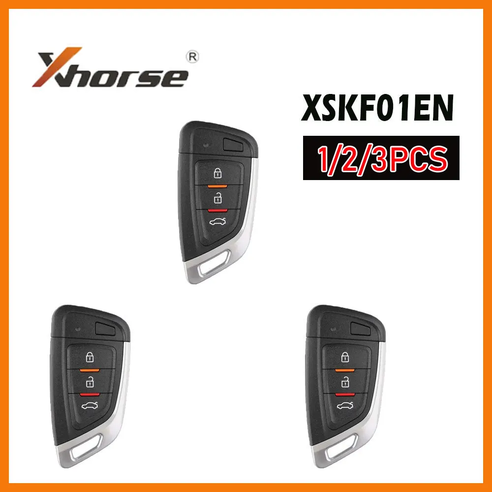 1/2/3pcs/lot Xhorse Universal Smart Key XSKF01EN 3 Buttons VVDI Car Remote Keys for VVDI Key Tool/ VVDI Mini Key Tool /VVDI2 
1/2/3pcs/lot Xhorse Universal Smart Key XSKF01EN 3 Buttons VVDI Car Remote Keys for VVDI Key Tool/ VVDI Mini Key Tool /VVDI2