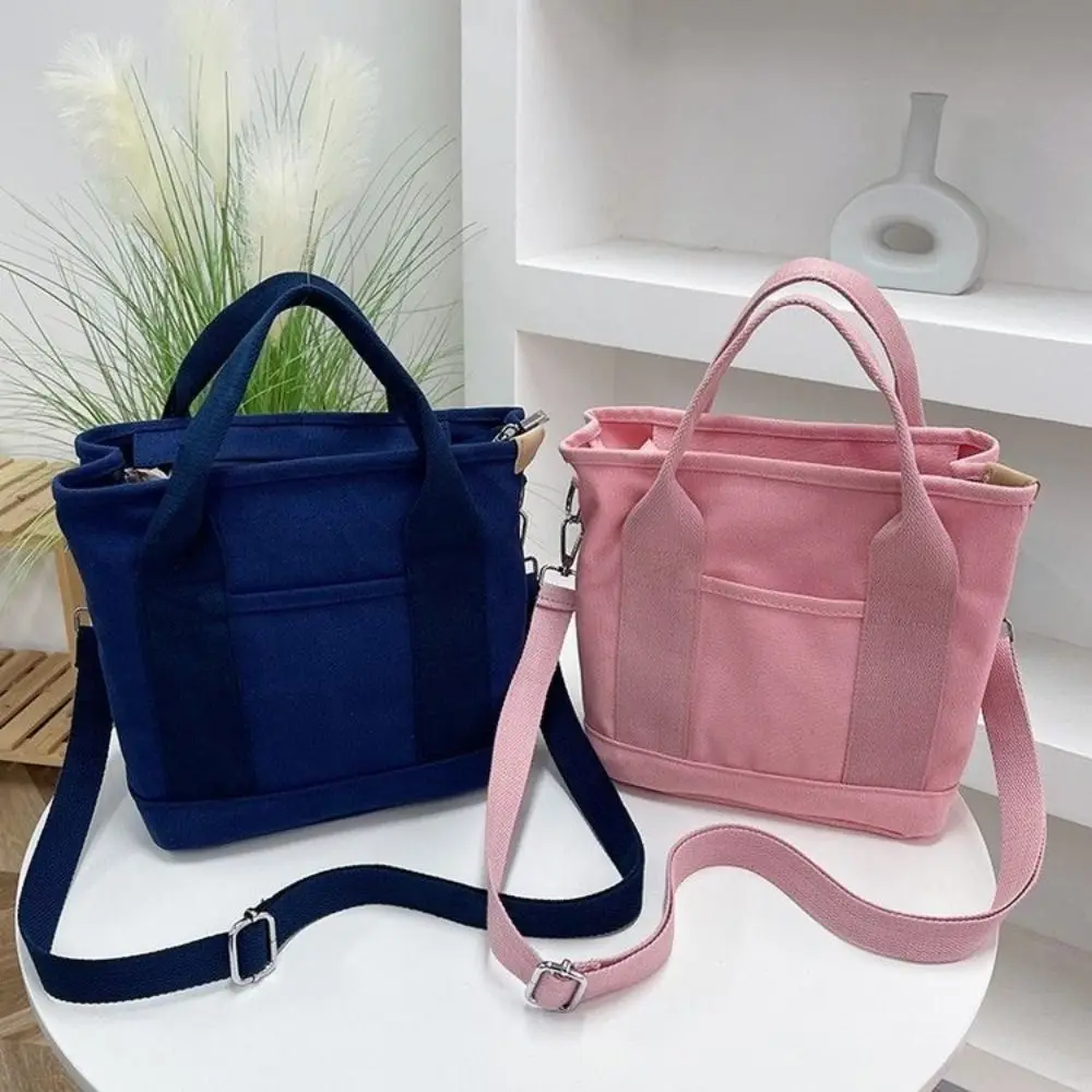 Multi-pocket Japanese Style Crossbody Bag Zipper Large Capacity Pure Color Tote Bag Handbag All-match Canvas Shoulder Bag
Multi-pocket Japanese Style Crossbody Bag Zipper Large Capacity Pure Color Tote Bag Handbag All-match Canvas Shoulder Bag