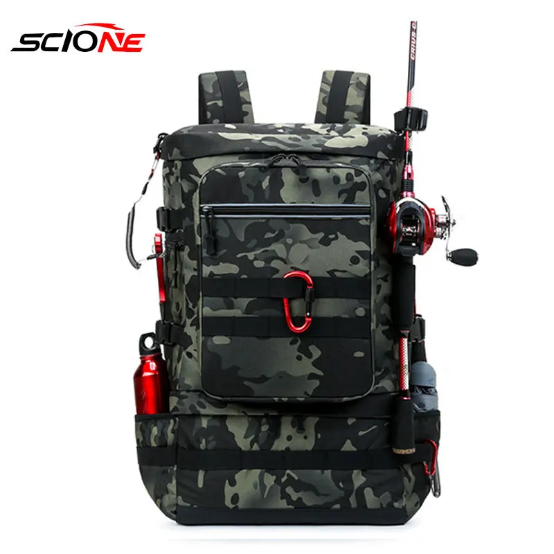Multifunctional Fishing Tackle Bag Fishing Lure Bait Rod Box Shoulder Backpack Waterproof Outdoor Camping Travel Carry Bags XA2G
Multifunctional Fishing Tackle Bag Fishing Lure Bait Rod Box Shoulder Backpack Waterproof Outdoor Camping Travel Carry Bags XA2G