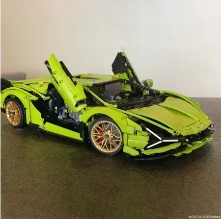 

NEW 42115 Lambo Sian Technical Car Model Building Bugatti 1:8 Bricks Toys FIT for Adults Boys and Kids Block birthday Gifts