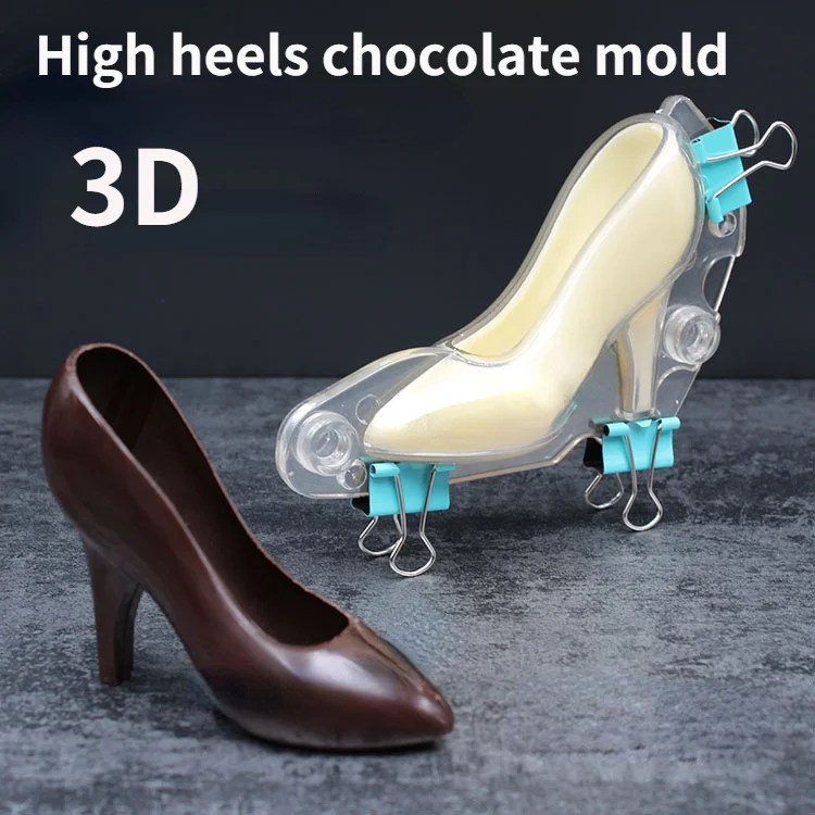 3D Chocolate Mold Plastic Mini High-heel Shoe Shape Candy Sugar Paste Mold Valentine's Day Chocolate Cake Decoration Mold
3D Chocolate Mold Plastic Mini High-heel Shoe Shape Candy Sugar Paste Mold Valentine's Day Chocolate Cake Decoration Mold