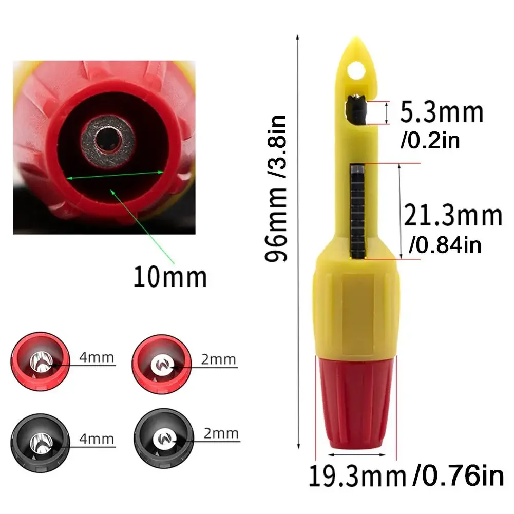 2PCSInsulation puncture clip set circuit repair tool car circuit puncture needle puncture line uninterrupted detection2mm/4mm
2PCSInsulation puncture clip set circuit repair tool car circuit puncture needle puncture line uninterrupted detection2mm/4mm