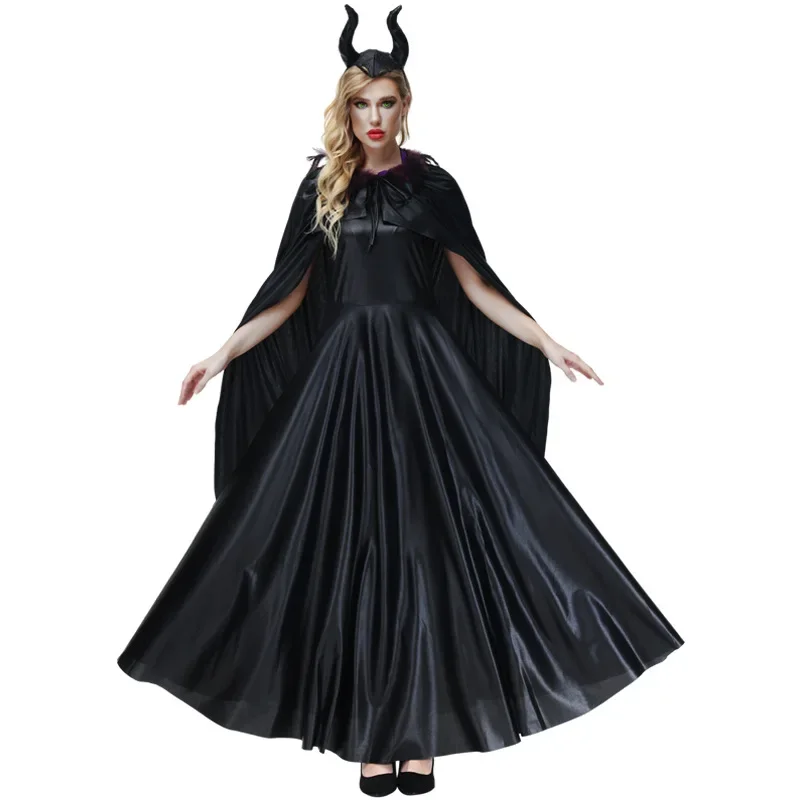 Halloween Evil Queen Cosplay Witch Maleficent Costumes Beauty Evil Witch Costumes Masquerade Scary Vampire Cosplay Dress Outfits
Halloween Evil Queen Cosplay Witch Maleficent Costumes Beauty Evil Witch Costumes Masquerade Scary Vampire Cosplay Dress Outfits