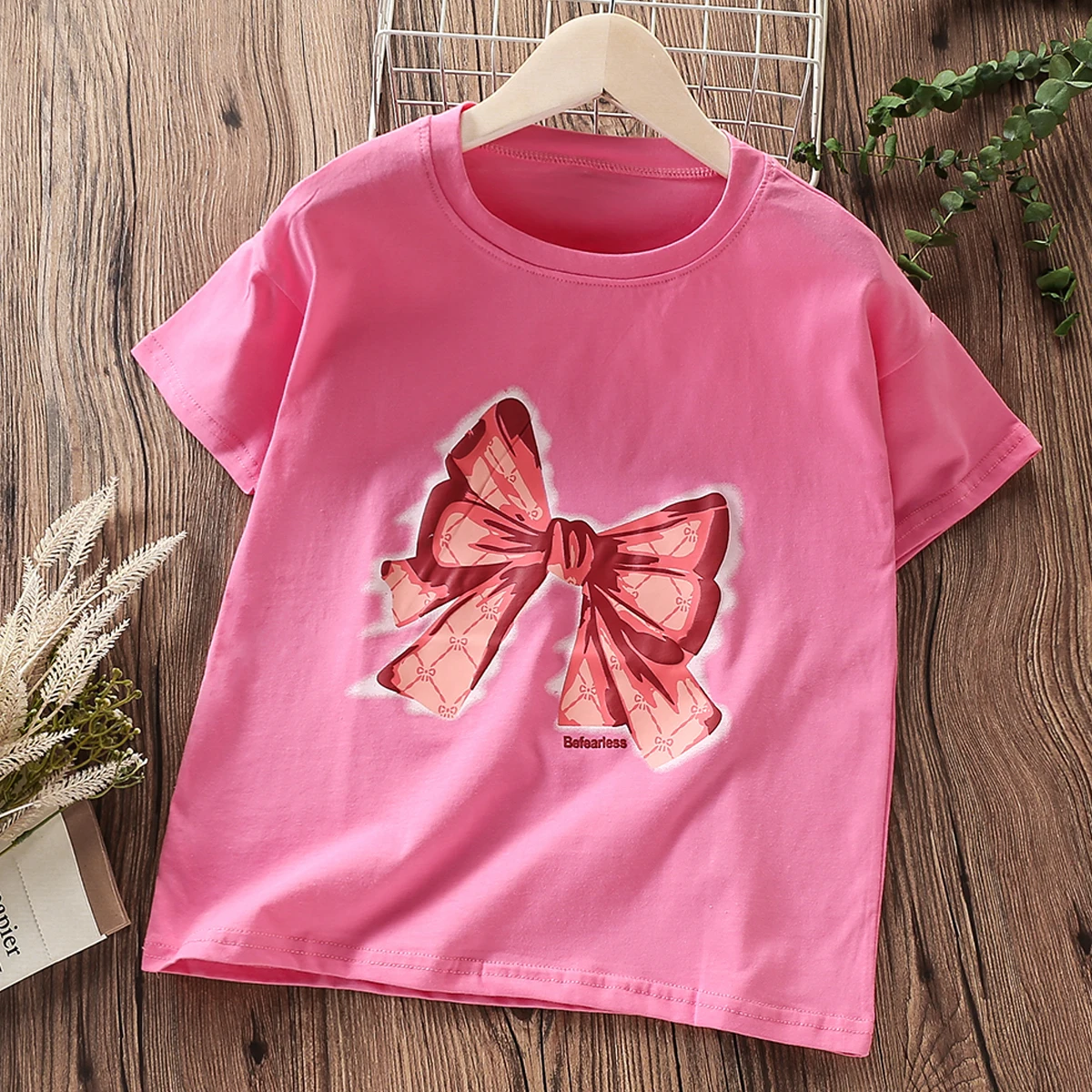 Summer Outfits Girls Short Sleeve White T-shirt Teenagers Print Cotton Tops Kids Shirts Baby Children Costumes 4 6 8 10 12 Years
Summer Outfits Girls Short Sleeve White T-shirt Teenagers Print Cotton Tops Kids Shirts Baby Children Costumes 4 6 8 10 12 Years