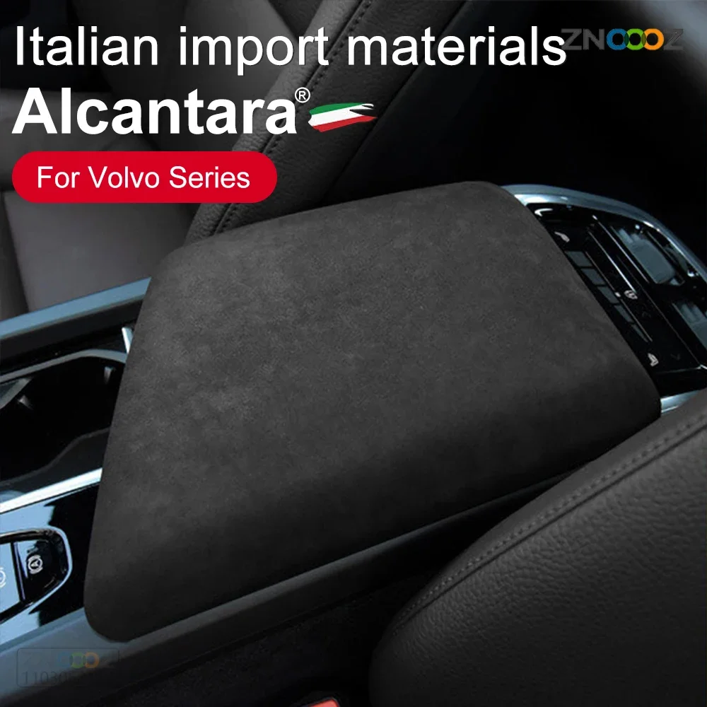 Car Armrest Box Panel Cover For Volvo XC60 S60 V60 2016-IN Alcantara Suede Wrap Central Console Armrest Protection Shell Case
Car Armrest Box Panel Cover For Volvo XC60 S60 V60 2016-IN Alcantara Suede Wrap Central Console Armrest Protection Shell Case