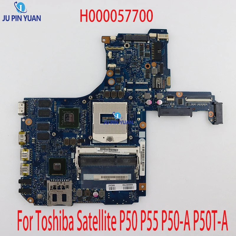 H000057700 MAIN BOARD For Toshiba Satellite P50 P55 P50-A P50T-A Laptop Motherboard GT740M GPU HM86 DDR3L Full Tested
H000057700 MAIN BOARD For Toshiba Satellite P50 P55 P50-A P50T-A Laptop Motherboard GT740M GPU HM86 DDR3L Full Tested