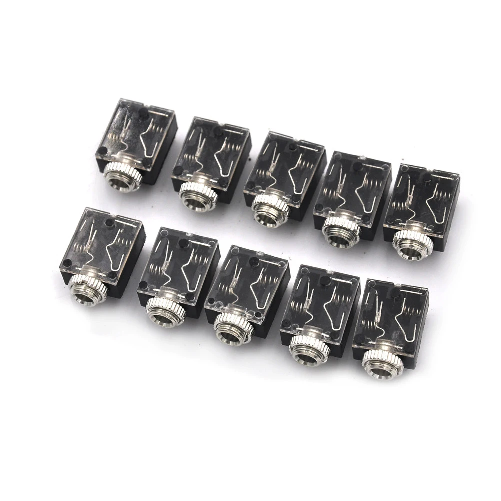 10pcs 3.5 Headphone Jack 5 Pin PCB Mount Female 3.5mm Stereo Jack Socket Connectors Headphone Jacks
10pcs 3.5 Headphone Jack 5 Pin PCB Mount Female 3.5mm Stereo Jack Socket Connectors Headphone Jacks