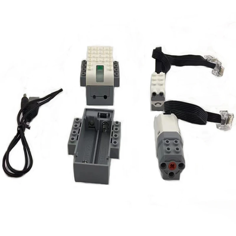 5Pcs/lot Wedo2.0 Programming kit Building Blocks 45300 Rechargeable Electronic Components Hub Motor Sensor Education Bricks Toys
5Pcs/lot Wedo2.0 Programming kit Building Blocks 45300 Rechargeable Electronic Components Hub Motor Sensor Education Bricks Toys