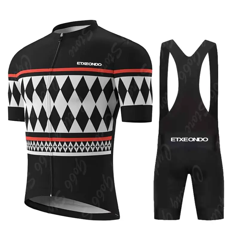 Etxeondo-Cycling Jersey Set for Men, Short Sleeve Top, Breathable, Quick Dry, MTB, Road Bike, Summer
Etxeondo-Cycling Jersey Set for Men, Short Sleeve Top, Breathable, Quick Dry, MTB, Road Bike, Summer