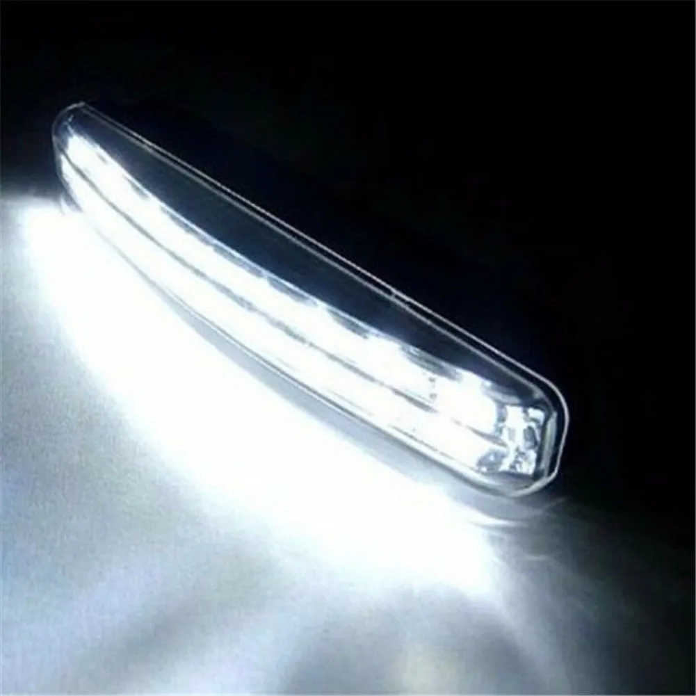 White Daytime Running Light 12V Parts Tool 6000K Bright Driving DRL Lamp Fog Lamp For Trucks SUVs Trailers RVs
White Daytime Running Light 12V Parts Tool 6000K Bright Driving DRL Lamp Fog Lamp For Trucks SUVs Trailers RVs