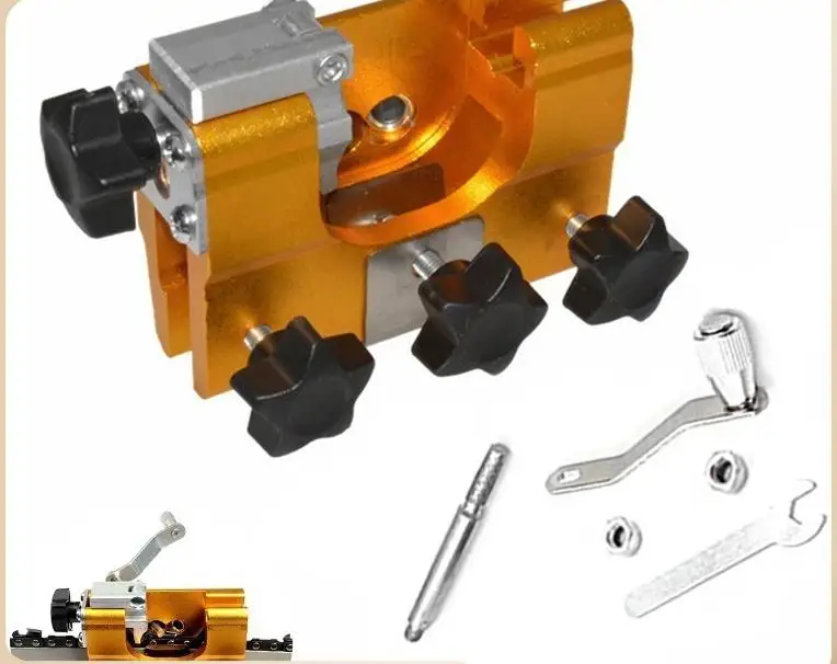 Hand cranked chain grinder, household manual grinding tool, electric chain, chainsaw, sharpener, portable chain grinder
Hand cranked chain grinder, household manual grinding tool, electric chain, chainsaw, sharpener, portable chain grinder