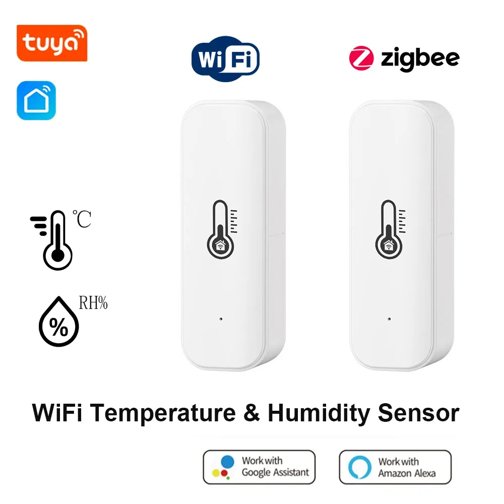 Датчик температуры и влажности Tuya Wi-Fi ZigBee, умный комнатный гигрометр-термометр с питанием от батареи, поддержка Alexa Google Home
Датчик температуры и влажности Tuya Wi-Fi ZigBee, умный комнатный гигрометр-термометр с питанием от батареи, поддержка Alexa Google Home