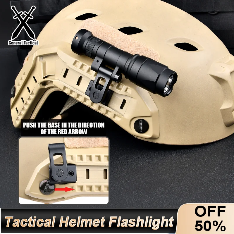 Tactical Surefir M340 M640 Helmet Powerful Flashlight With Mount Fit 20MM Rail Hunting Airsoft Weapon Scout LED Rifle Light
Tactical Surefir M340 M640 Helmet Powerful Flashlight With Mount Fit 20MM Rail Hunting Airsoft Weapon Scout LED Rifle Light