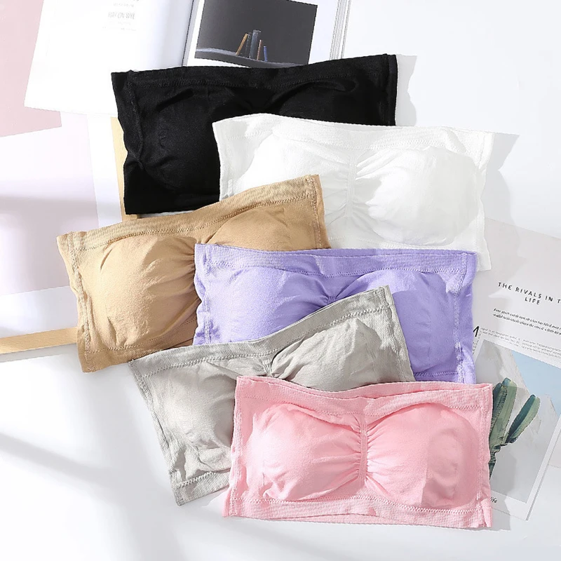 Women Seamless Strapless Bra Plus Size Tube Top Sexy Bralette Crop Top Ladies Bustier Invisible Bra Wrap Bra Bandeau Top S-6XL
Women Seamless Strapless Bra Plus Size Tube Top Sexy Bralette Crop Top Ladies Bustier Invisible Bra Wrap Bra Bandeau Top S-6XL