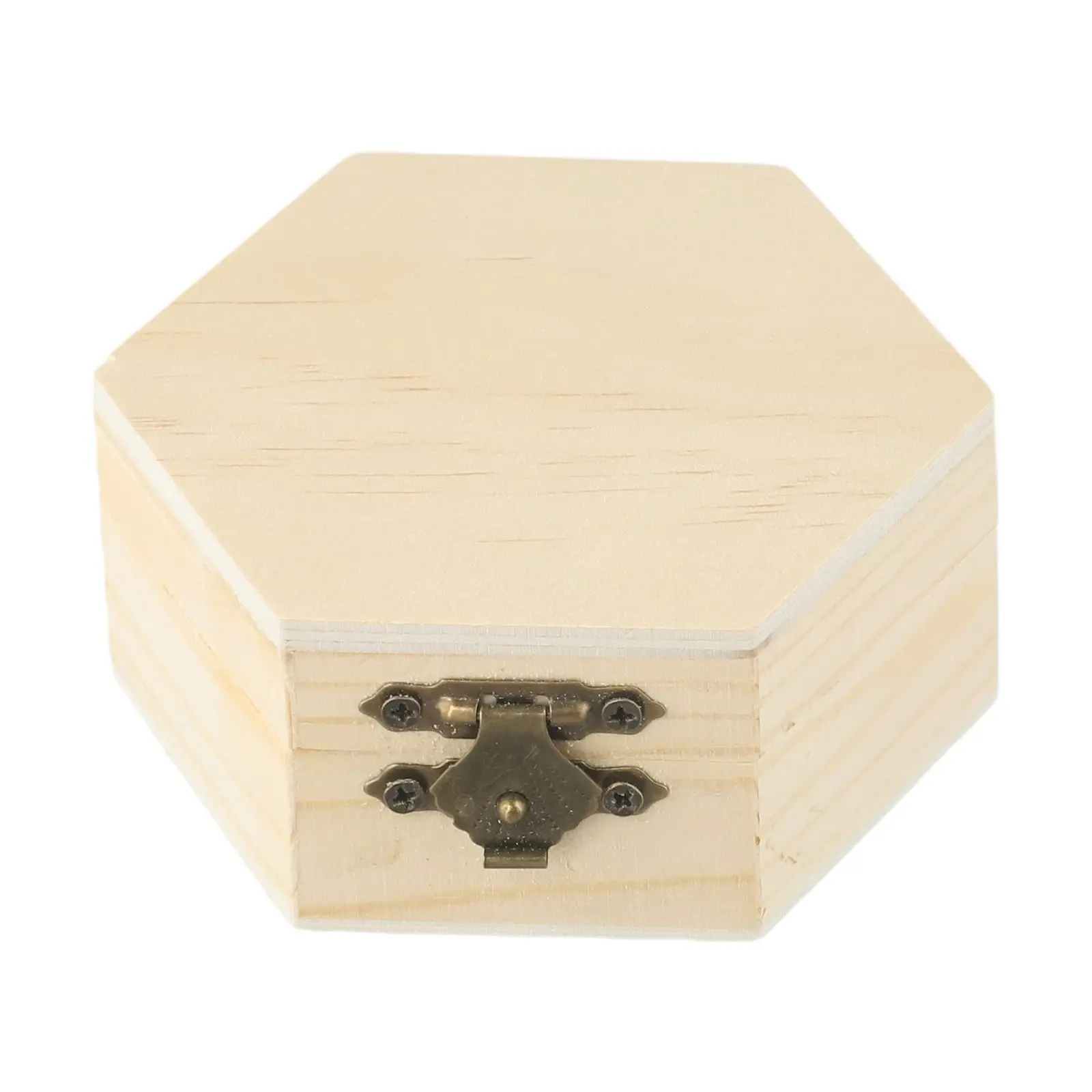 1pc Wooden Hexagonal Shaped Storage Box Jewelry Box Wedding Gifts Favors Box Holder Home Storage Hexagonal Wooden Box
1pc Wooden Hexagonal Shaped Storage Box Jewelry Box Wedding Gifts Favors Box Holder Home Storage Hexagonal Wooden Box