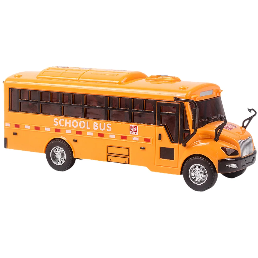 Pull Back Simulated School Bus Musical Lighting Bus Toy Educational Bus Model Car Toy
Pull Back Simulated School Bus Musical Lighting Bus Toy Educational Bus Model Car Toy
