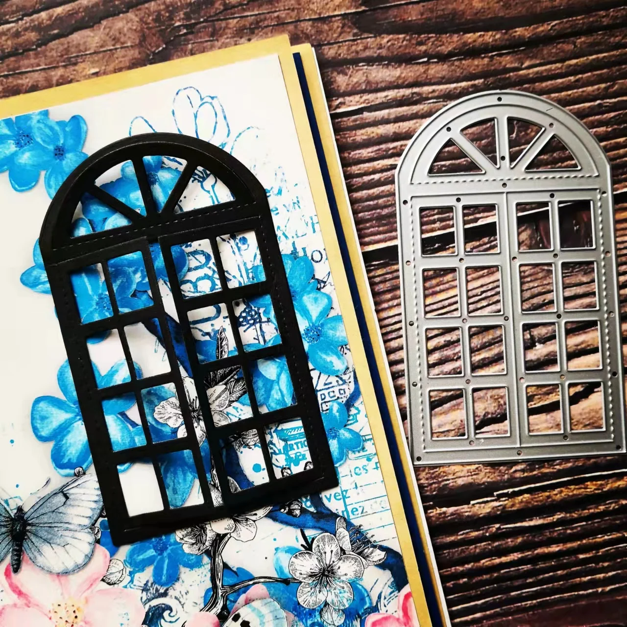 Vintage Window -Thinlits Cutting Dies for JunkJournal Scrapbooking PaperDIY Original Designs
Vintage Window -Thinlits Cutting Dies for JunkJournal Scrapbooking PaperDIY Original Designs