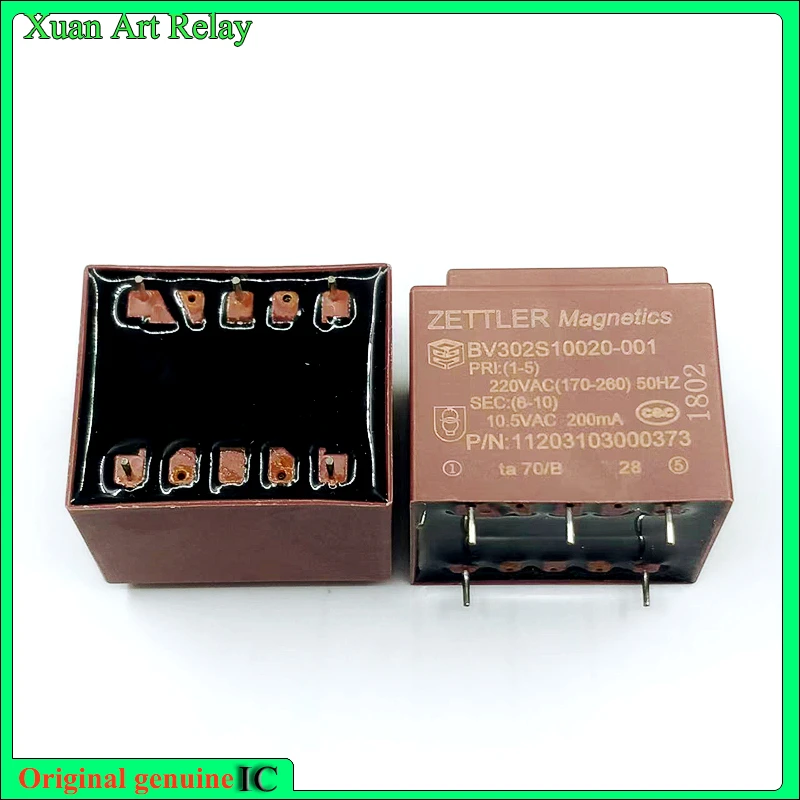 1pcs/lot 100% original genuine relay: BV302S10020-001 5pins Special transformer relay for freezer
1pcs/lot 100% original genuine relay: BV302S10020-001 5pins Special transformer relay for freezer