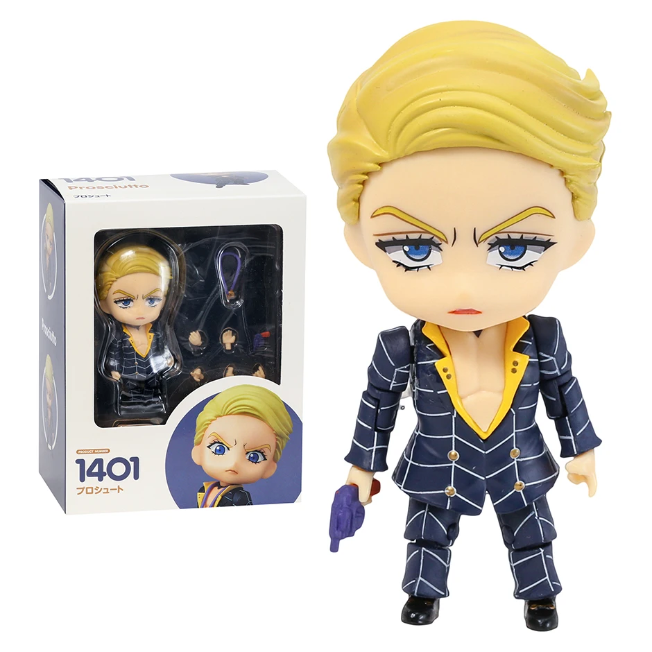 JoJo's Bizarre Adventure Golden Wind Prosciutto 1401 PVC Action Figure Collectible Model Toy For Gift
JoJo's Bizarre Adventure Golden Wind Prosciutto 1401 PVC Action Figure Collectible Model Toy For Gift