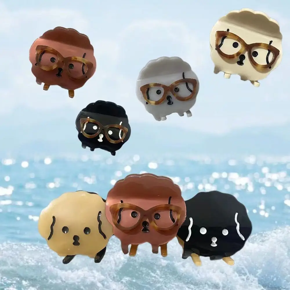 Animal Acetate Dog Hair Claw Creative Cartoon Patchwork Korean Style With Eyeglass Female/Children
Animal Acetate Dog Hair Claw Creative Cartoon Patchwork Korean Style With Eyeglass Female/Children