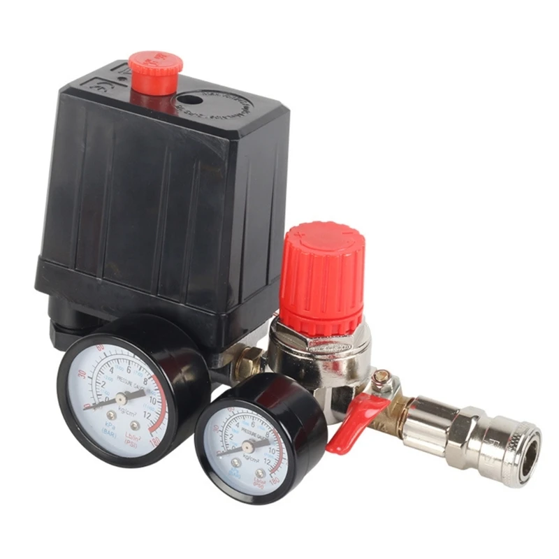 Air Compressor Pressure Switches Control Valves Air Pressure Regulator 90-120PSI / Safety Pressure Relief Valves
Air Compressor Pressure Switches Control Valves Air Pressure Regulator 90-120PSI / Safety Pressure Relief Valves