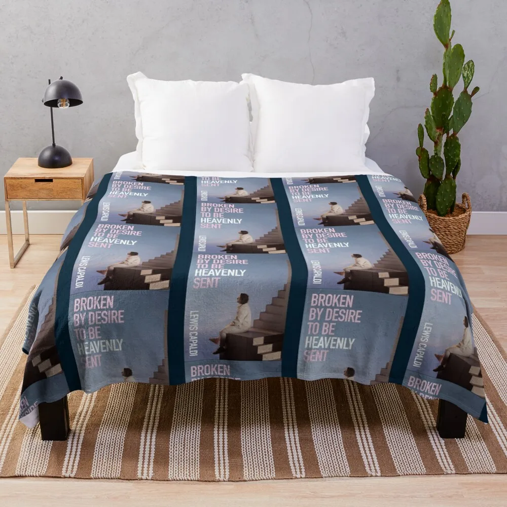 

Lewis Capaldi Broken Desire Throw Blanket Cute Plaid Decorative Sofa for babies Bed linens Blankets