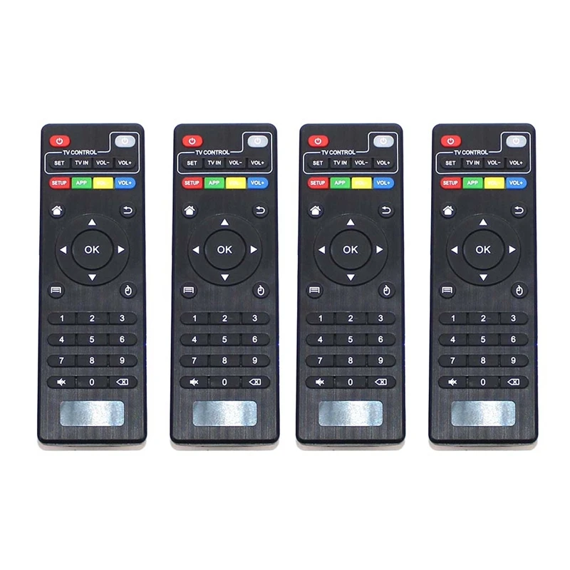 For MXQ MXQ-PRO T95 X96 MX9 M8 M9C H9 Infrared TV Replacement 4Pcs Portable Set-Top Box Remote Control
For MXQ MXQ-PRO T95 X96 MX9 M8 M9C H9 Infrared TV Replacement 4Pcs Portable Set-Top Box Remote Control