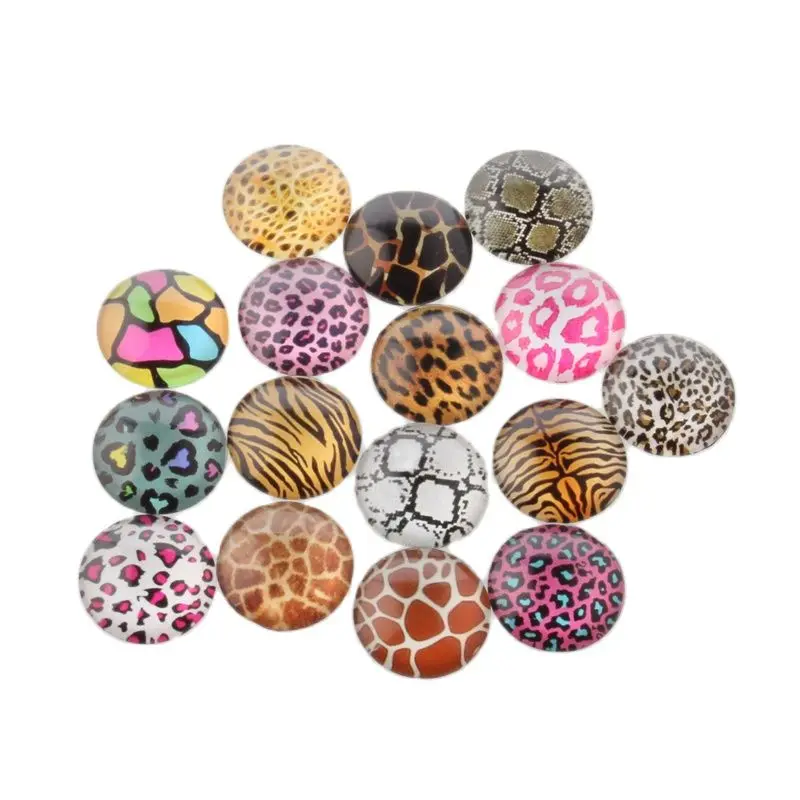 Pandahall 10Pcs Mixed Color Half Round Solid Dome Animal Skin Printed Glass Cabochons for Earring Bracelets Jewelry Making
Pandahall 10Pcs Mixed Color Half Round Solid Dome Animal Skin Printed Glass Cabochons for Earring Bracelets Jewelry Making